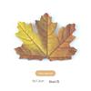 Maple Leaf Decorative Sticky Notes - Simulation Leaf Wishing Stickers