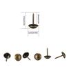 320 Pcs Upholstery Nails, Upholstery Tacks Pins, Furniture Decorative Thumbtacks, Antique Push Studs Pins, Drawing Picture
