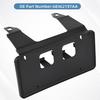 Replacement For Front Bumper License Plate Frame Bracket - Ford F250 F350 Super Duty LC3Z-17A385-AB