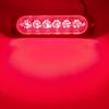 4шт 6LED автомобильные мигающие сигнальные огни Решетка неисправности мигающие аварийные огни светодиодные боковые огни автомобиля