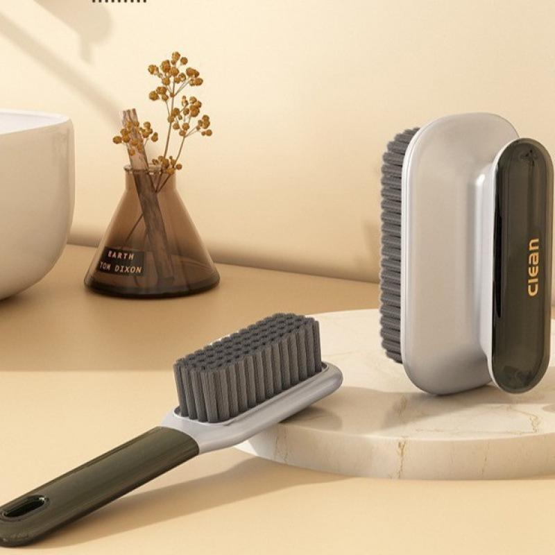 Soft Bristle Shoe Brush - Gentle, Effective Cleaning Without Damage, Perfect for Thoroughly Washing Shoes with No Missed Spots.
