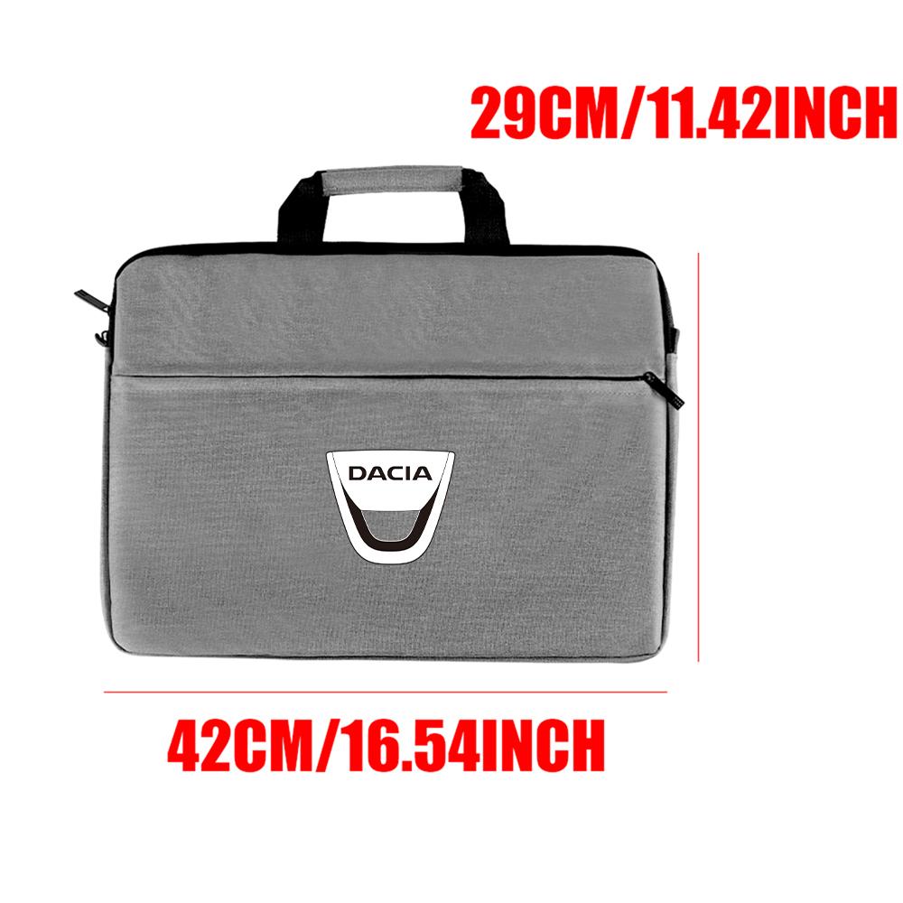 1pcs Portable Laptop Bag Simple Business Computer Handbags For Dacia Duster Logan Spring Sandero Stepway Dokker Lodgy Jogger