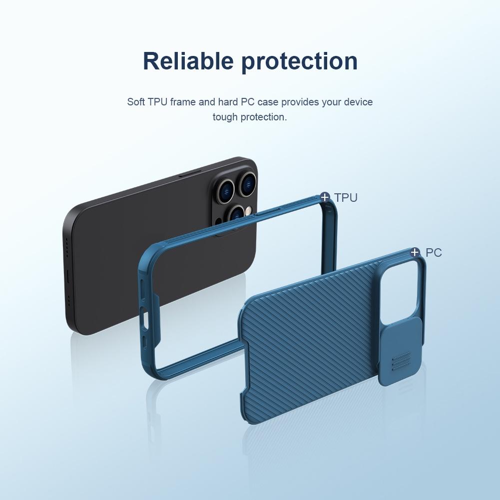 NILLKIN Роскошный магнитный чехол для iPhone 14 Pro 14 Plus 14 Pro Max CamShield Pro, чехол для телефона, защита слайдера камеры, ТПУ + ПК, противоударная задняя крышка