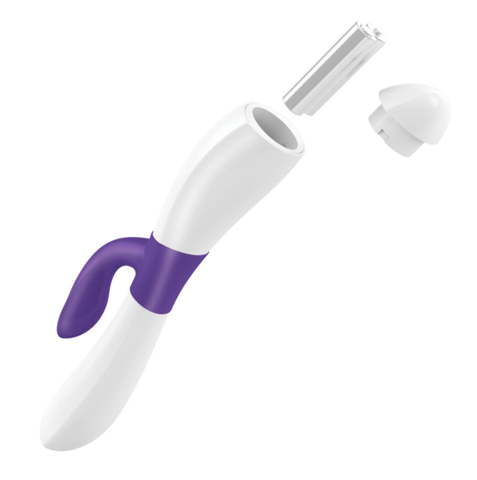 Ovo K2 Rabbit Lilac White Clitoral Stimulator Vibrator