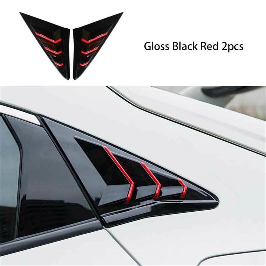 Side Vent Louver For Honda Civic 2016-2021 Hatchback