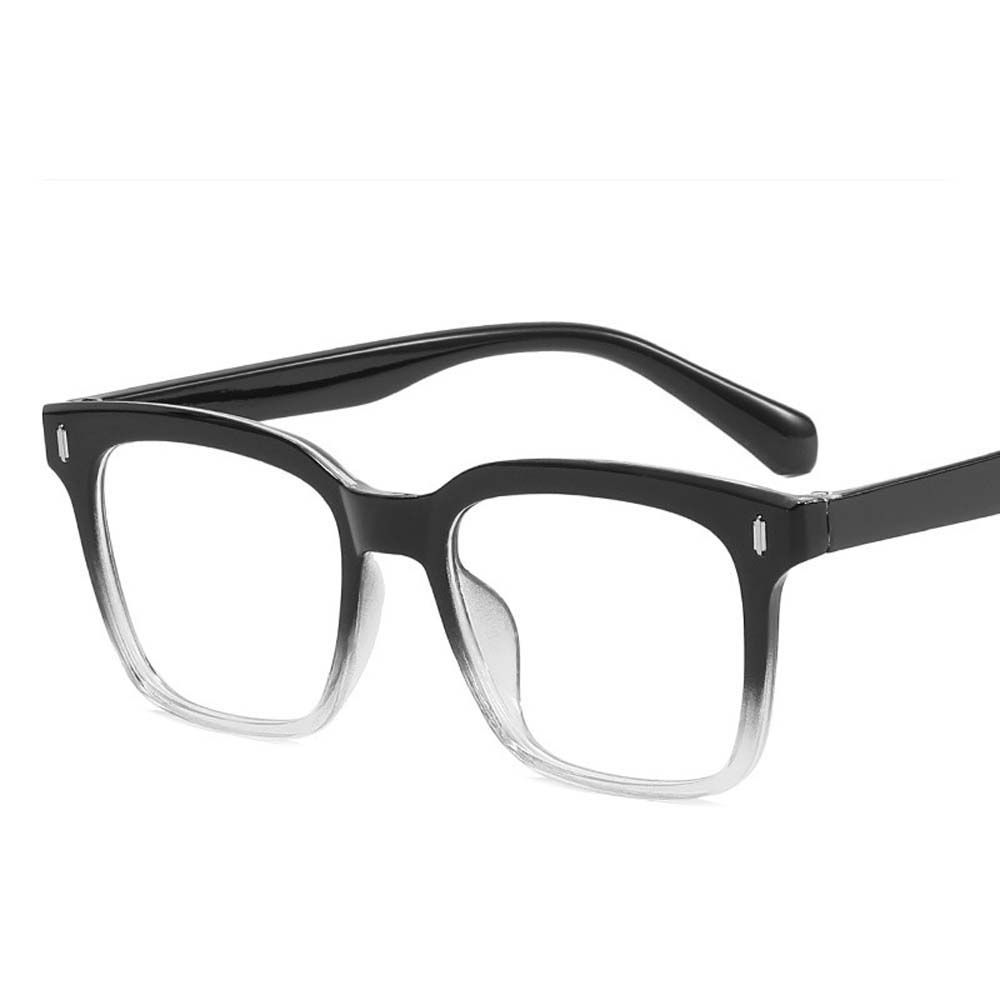 Glasses Gradient Frame Korean Computer Eyewear Black Frame Eyeglasses Women Eyeglasses Fake Glasses