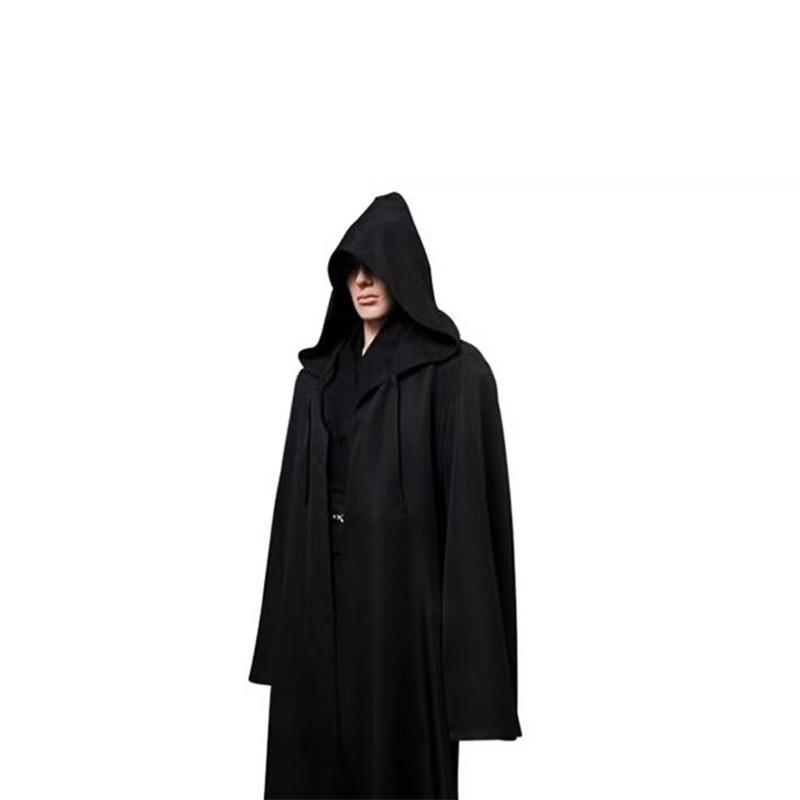 Halloween Star Wars cos Costume Darth Vader Black Knight Jedi Knight Cloak Cape Cosplay