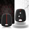 2 Buttons Car Key Case Cover Shell For Peugeot 106 107 206 207 306 307 406 407 For Citroen C1 C4 Protector Fob Accessories
