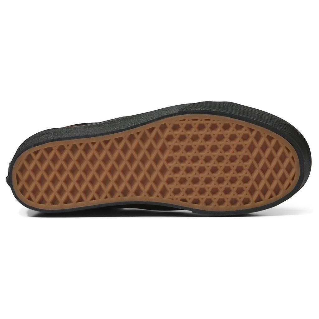 Vans Бархатные кроссовки унисекс в клетку Old Skool Stackform Красный портовый черный VN0A7Q5M02Y