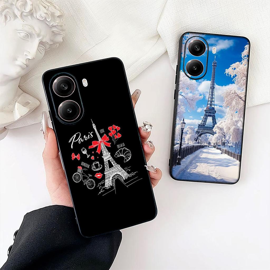 France Paris Eiffel tower Phone Case for Xiaomi Poco C85 C65 C75 X7 X6 M6 M8 F7 F8 Ultra F6 Pro Cover Casing