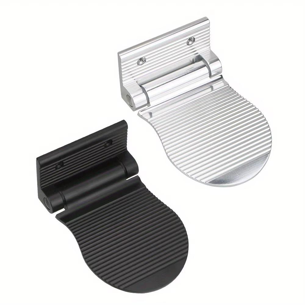 Aluminum Zinc Zinc Alloy Bathroom Pedals Wall Mounted Shower Footstool Stable Shower Foot Rest  Shaving