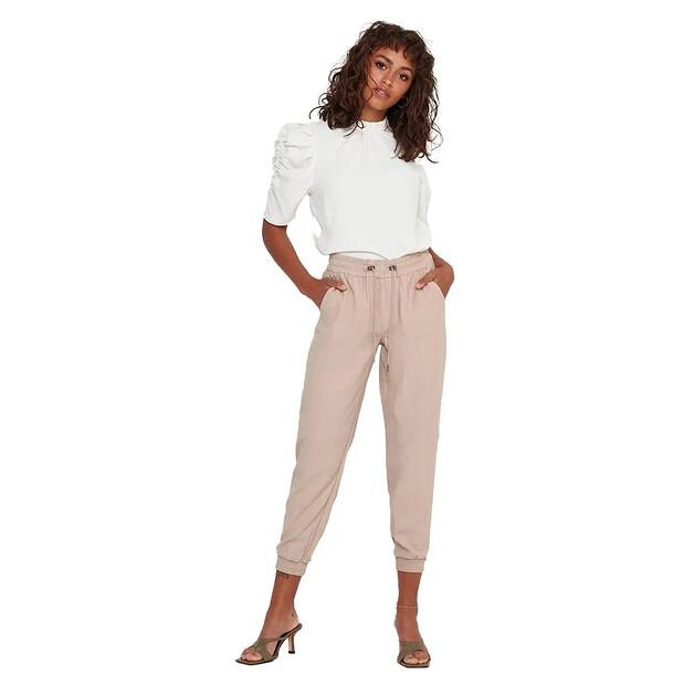 Only Kelda Emery Mid Waist Pull-Up Pants