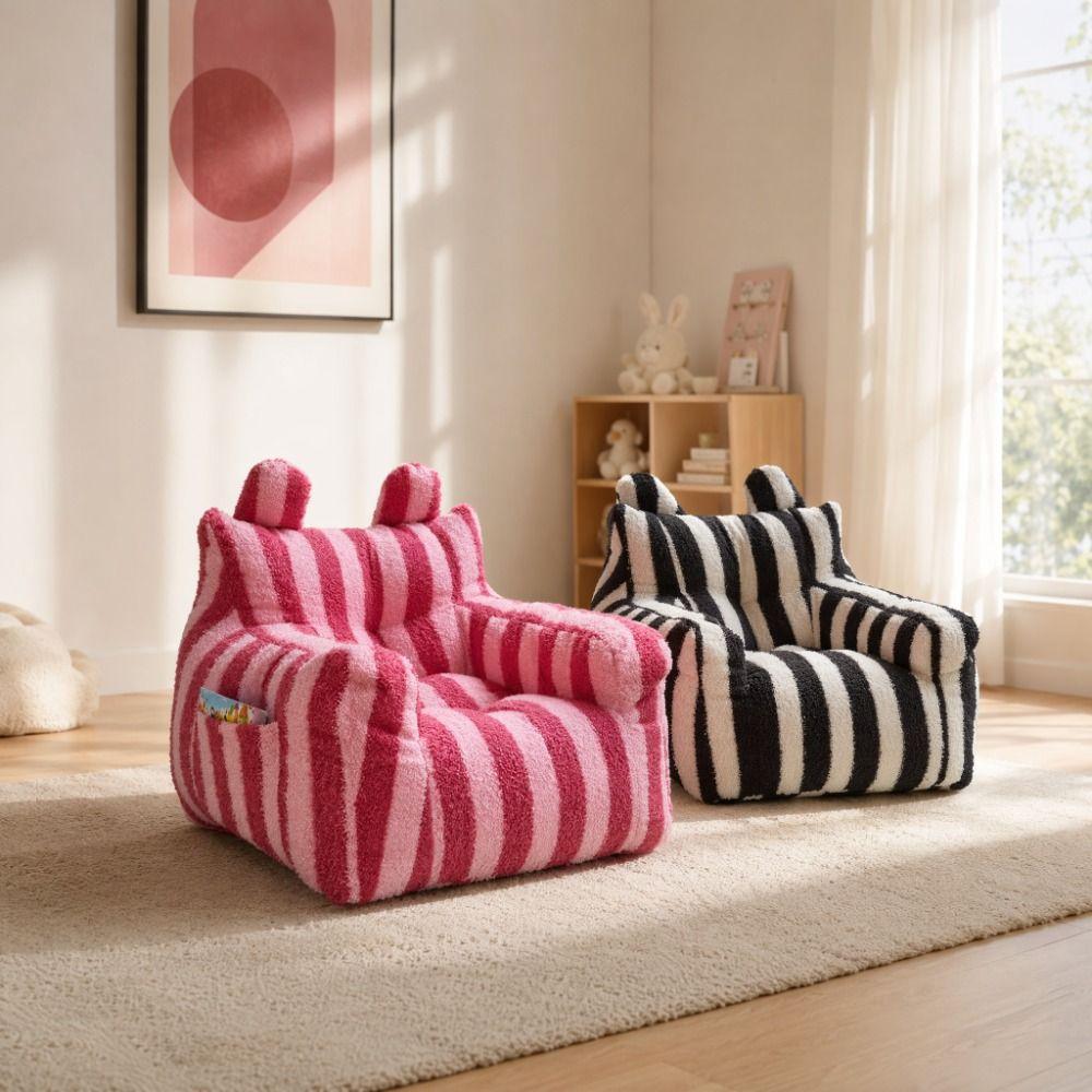 Storage Bag Children's Bear Sofa Comfortable Ergonomic Kids Sofa Chair Lazy Sofa Play Area