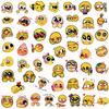 100Pc Cute Smiley Emoticon Stickers Same Cute Stickers Vtuber Luggage Stickers Mug Stickers Notebook Decoration Stickers