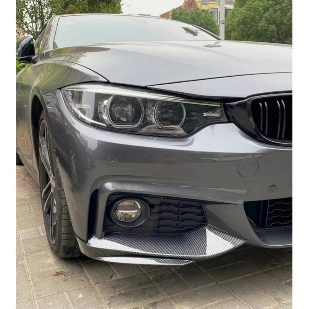 Пара Накладок-Сплиттеров Переднего Бампера Для BMW F32 F33 F36 4 Серии 2014-2020 M-Sport M-Tech Накладки на Фонари Противотуманные Фары Canards