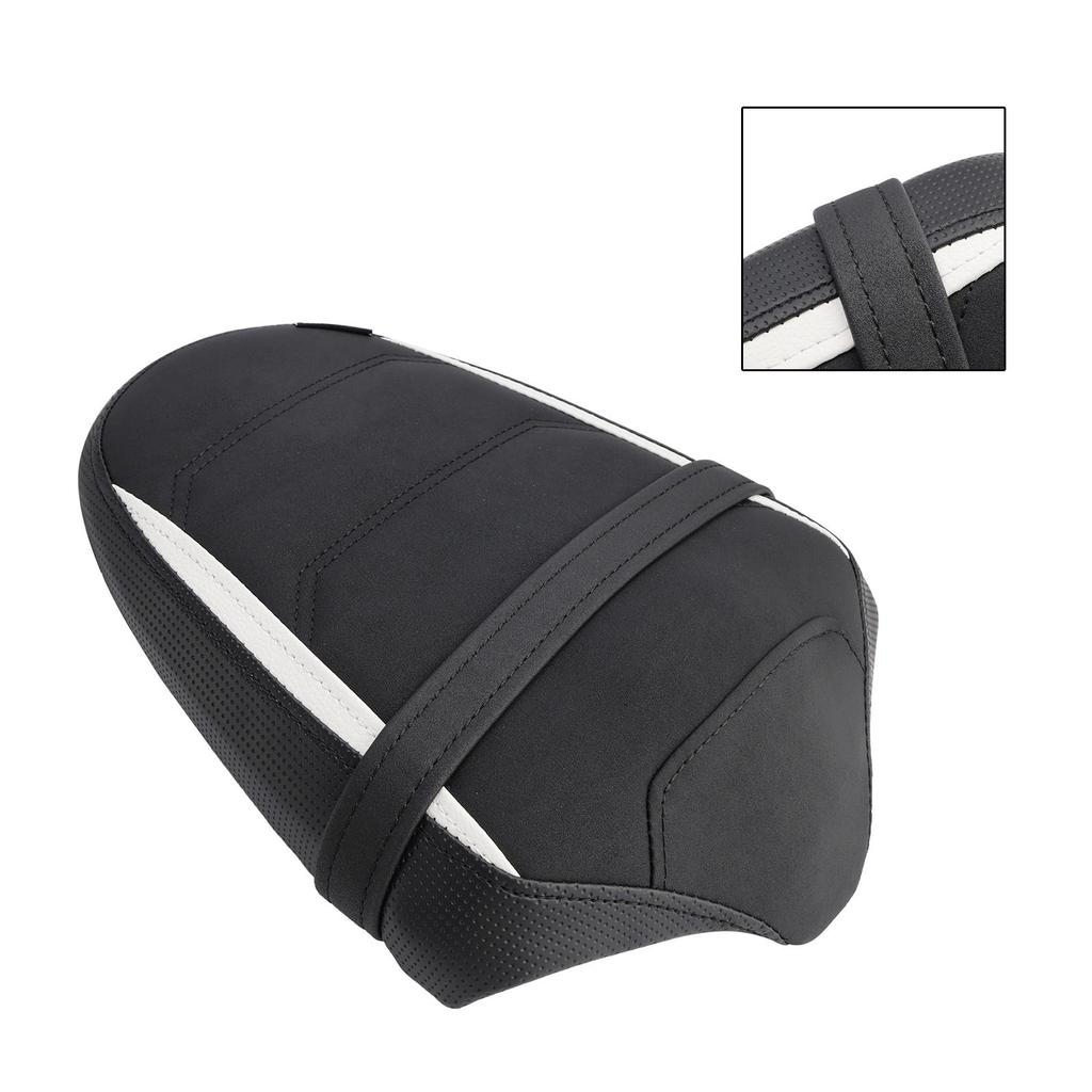 Rear Seat Passenger Cushion Flat Pu Fit White For Triumph Daytona 660 2024-2025