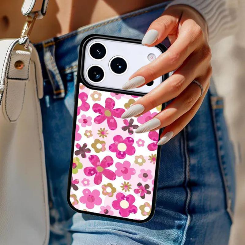Чехол для телефона с цветочным узором, коллаж из цветов, для iPhone 17 Air 14 15 13 12 Max, чехол для Apple 14 15 16 16e 11 Pro Max Plus Coque