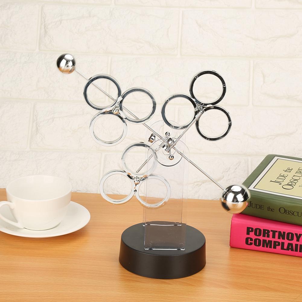     Decor for Kids, Rotating Artistic Swing with Battery, Desktop Decoration for   Table