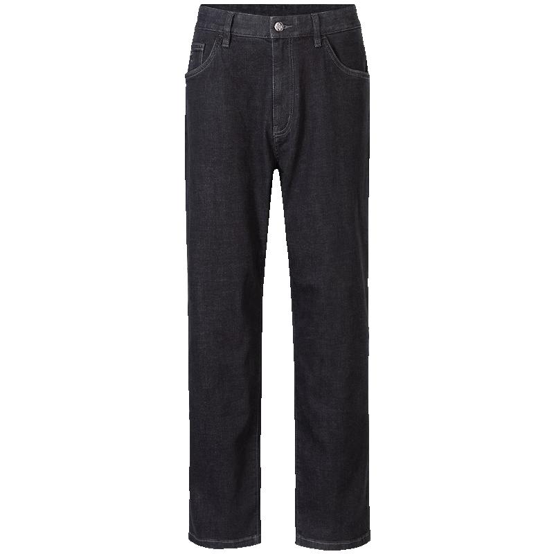 GIOVANNI VALENTINO Мужские джинсы прямого кроя свободного покроя стрейч