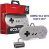 Hyperkin Scout Премиум Контроллер Snes Sfc Серый Специальная Сборка Удобный
