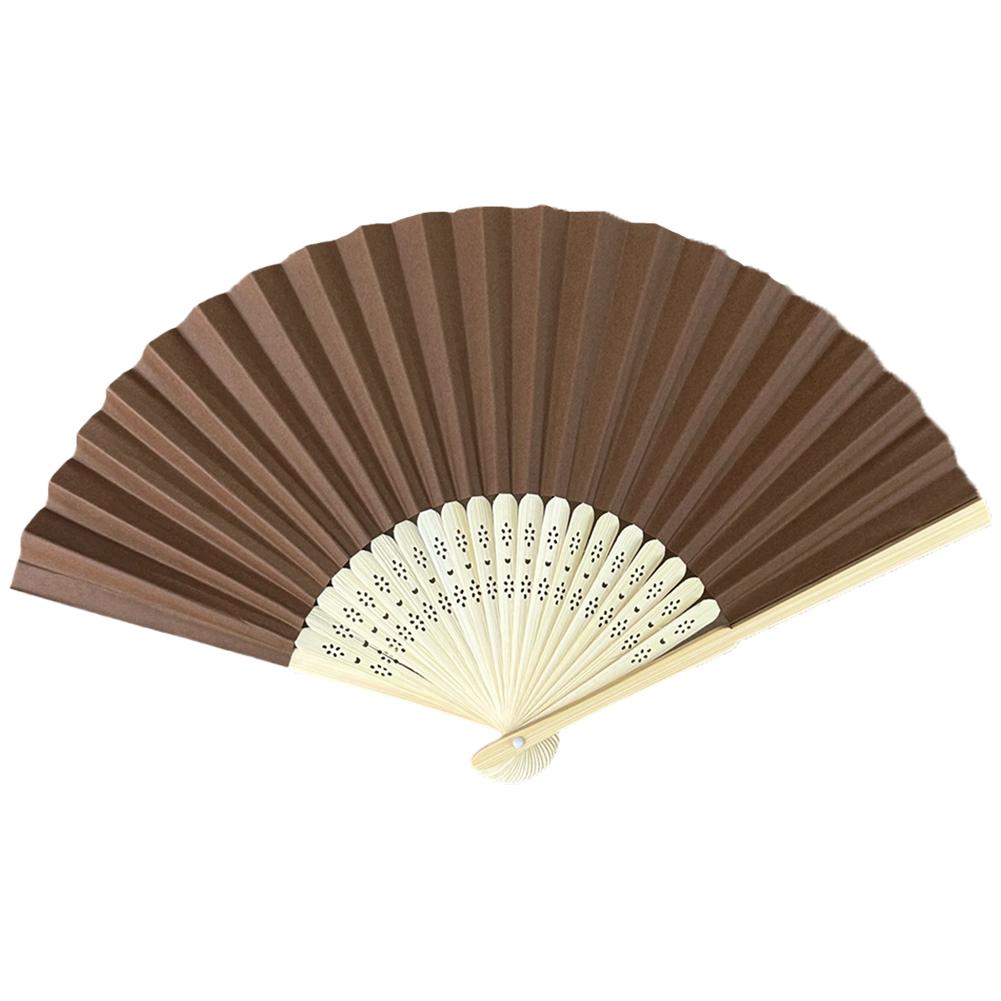 Веер бамбуковый бумажный складной веер для DIY свадебного украшения подарок гостю на свадьбу день рождения летнюю вечеринку