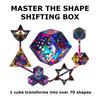SHASHIBO Shapeshift Box — отмеченный наградами запатентованный кубик-фиджет с 36 редкоземельными магнитами — трансформируется в более чем 70 форм
