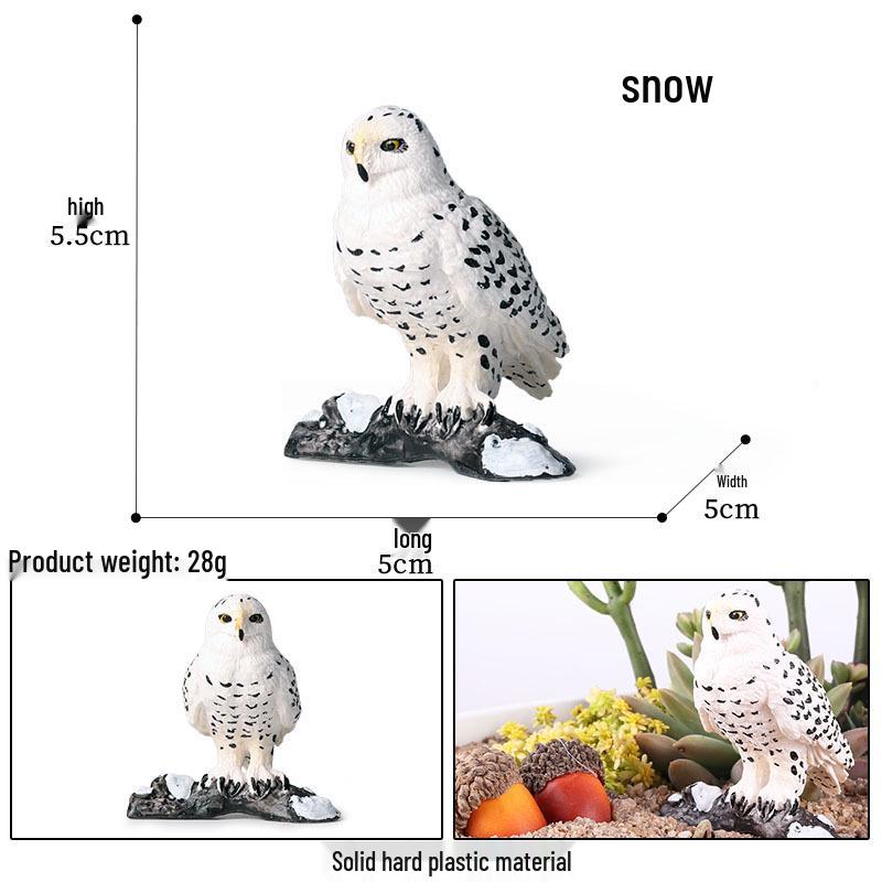 Набор моделей диких животных Арктики: Белый медведь и пингвин
