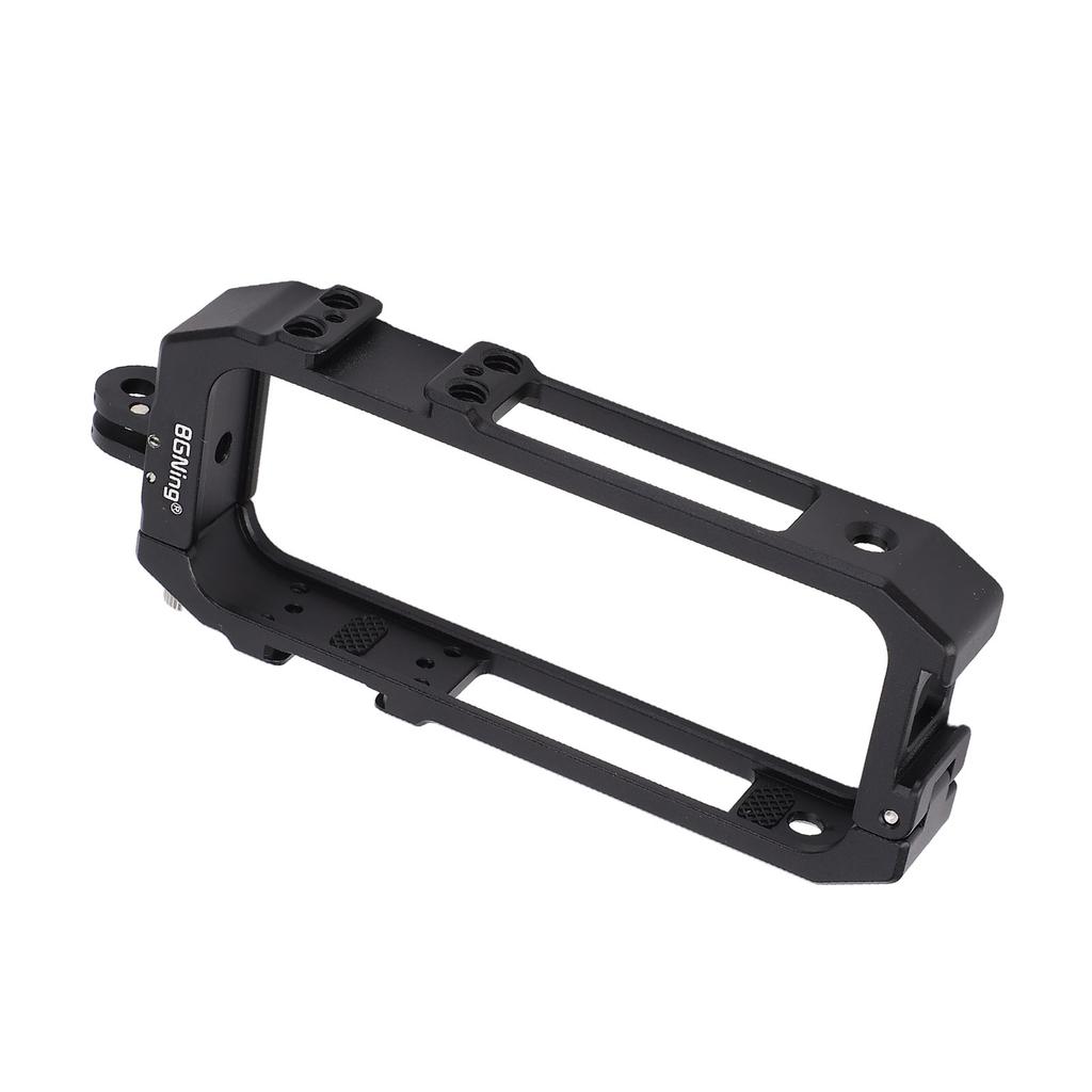 Aluminum Alloy Utility Frame Action Camera Protective Cage Case with Cold Shoe Mount 14 Inch Screw