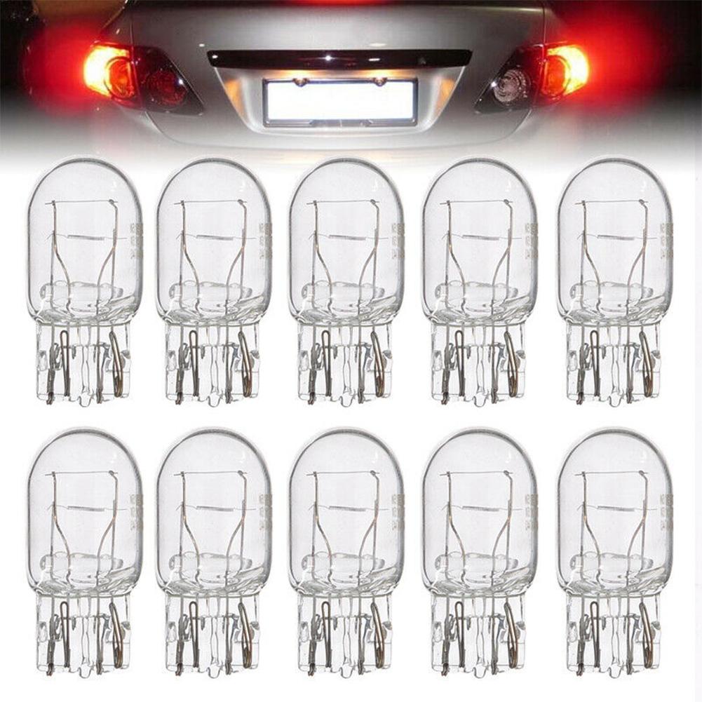 Brake Tail Light Bulbs 10PCS 4300K Halogen Indicators