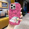 Phone Case: 2D flat design suitable for iPhone 18 17 16 15 14 13 Pro protective case, couple style, summer swimsuit, Christmas and Halloween gifts