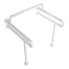 Toilet Grab Bar Double U Shape Ergonomical PC SUS Anti Slip Toilet Handrails for Elderly Disabled