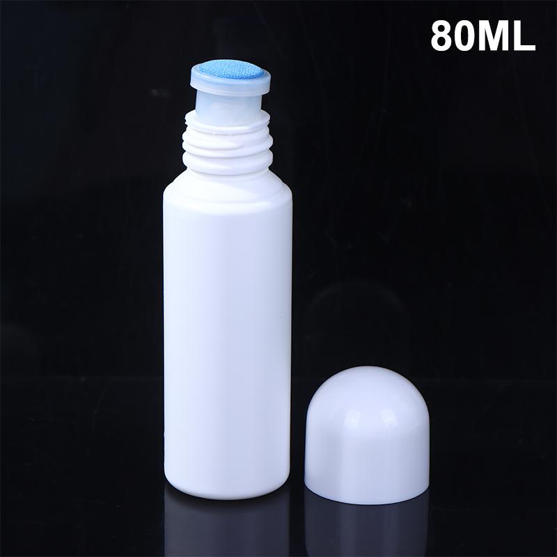 Refillable Sponge Head Applicator 50/80/150MLEmpty Plastic Liquid Medicine Bottles for Skin Care Scalp Hair Antipruritic Storage