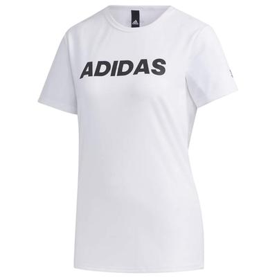 Кепка для тренировок Adidas Linear GUN30 Белая Японский размер к японскому размеру Обязательная футболка Женская (FM5306) Дж/С (эквивалент S)