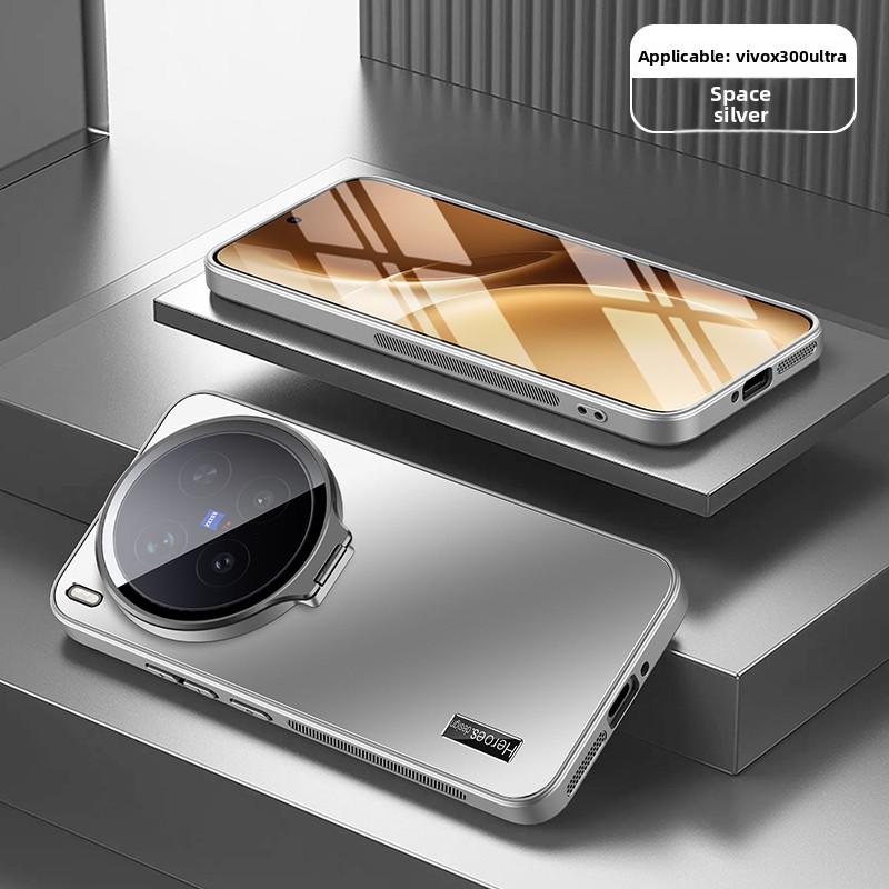 Для VIVO X300 Ultra Чехол Жесткий Матовый С Подставкой Магнитный Защита Объектива Задняя Крышка Чехол Для VIVO X300 Pro X300Ultra Корпус Телефона