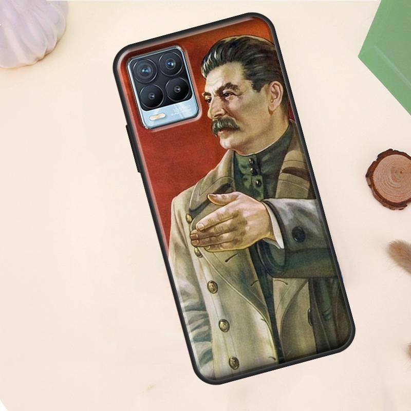 Русский Командир Сталин Чехол Для Realme C75 C63 C61 C55 C51 C53 C35 C65 C67 C71 11 12 13 14 15 Pro Plus GT6 GT7 Pro