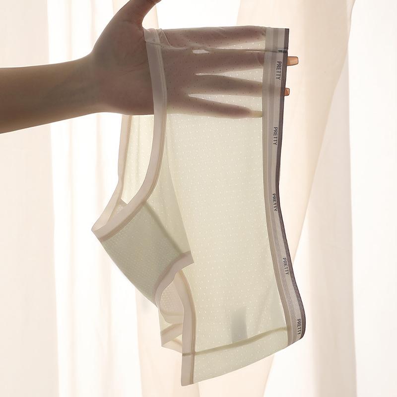 Женские весенне-летние сексуальные привлекательные кружевные трусики-слипы со средней посадкой