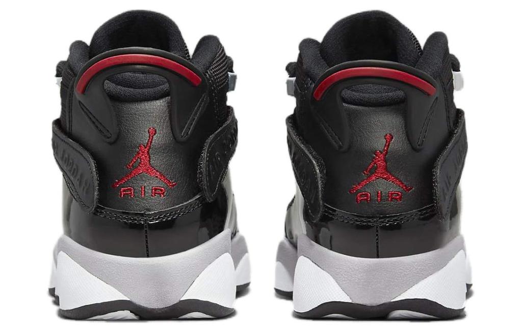 Jordan 6 Колец GS 'Черный Металлик Серебристый' GS FZ4186-010