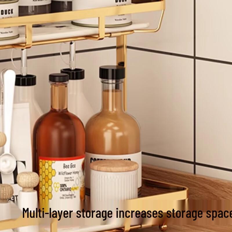 Yingbai Modern 3-Tier Countertop Spice Rack