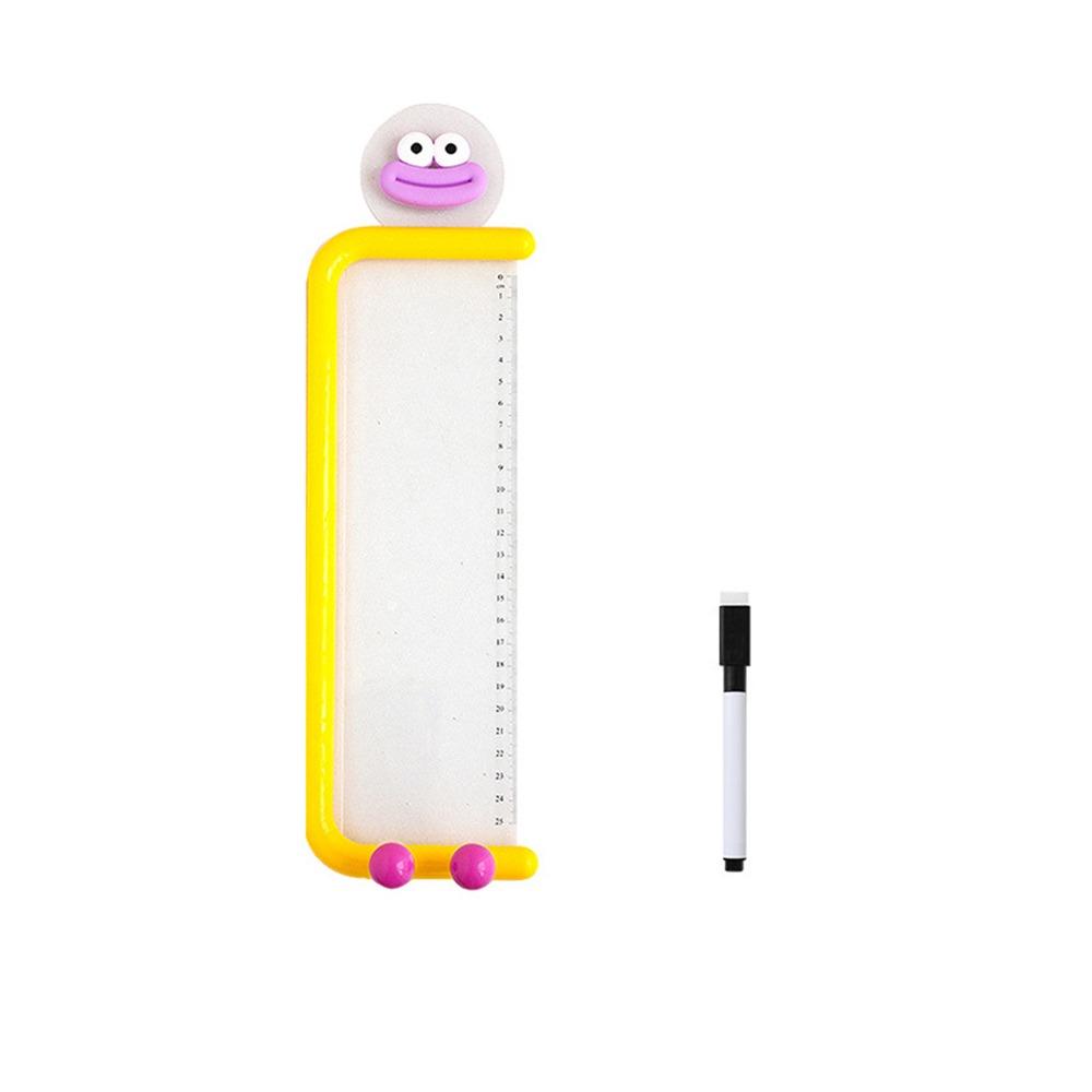 Transparent Computer Screen Message Board Self-adhesive with Hanging Hook Computer Monitor Memo Board Multi-functional Cartoon