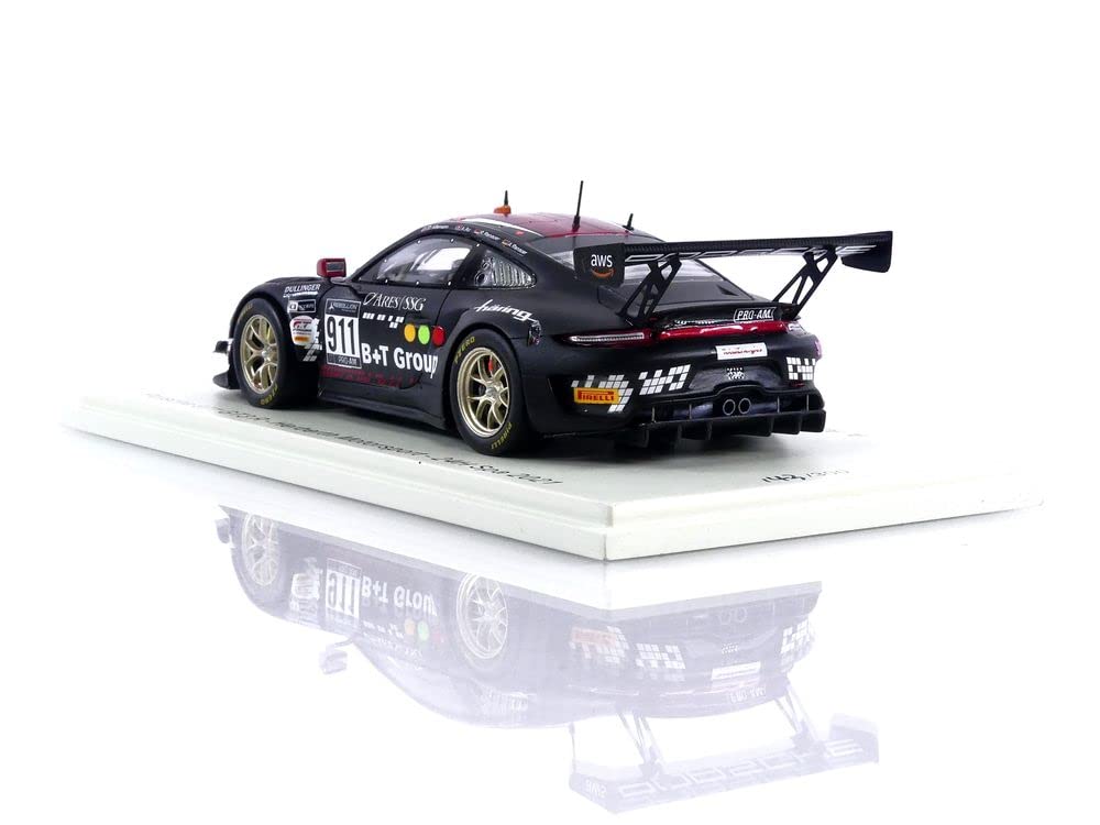Spark Модель Porsche 911 GT3R 2021 Spa 24H 1/43 #911 A.Au/D.Allemann/A.Renauer/R.Renauer