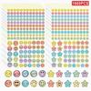 1660 pieces macaron-shaped expression stickers, suitable for gift packaging, stationery and various DIY creative projects