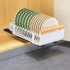Sliding Drawer Heavy Duty Pull Out Drawer Fixed with Adhesive Nano Film Slide Out Drawer for Kitchen Pantry Bathroom Storage