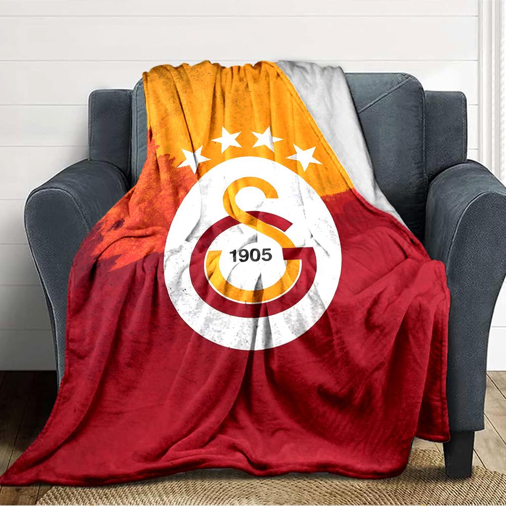 1pc Football Team (28) Blanket, Gift, for Men and Women, Soft Blanket, Good for Sofa Bed Couch Travel, Lightweight Flannel Blanket