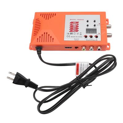 Интерфейс мультимедиа HD AV в RF модулятор PAL NTSC HD 1080P коаксиальный RF модулятор с антенным портом