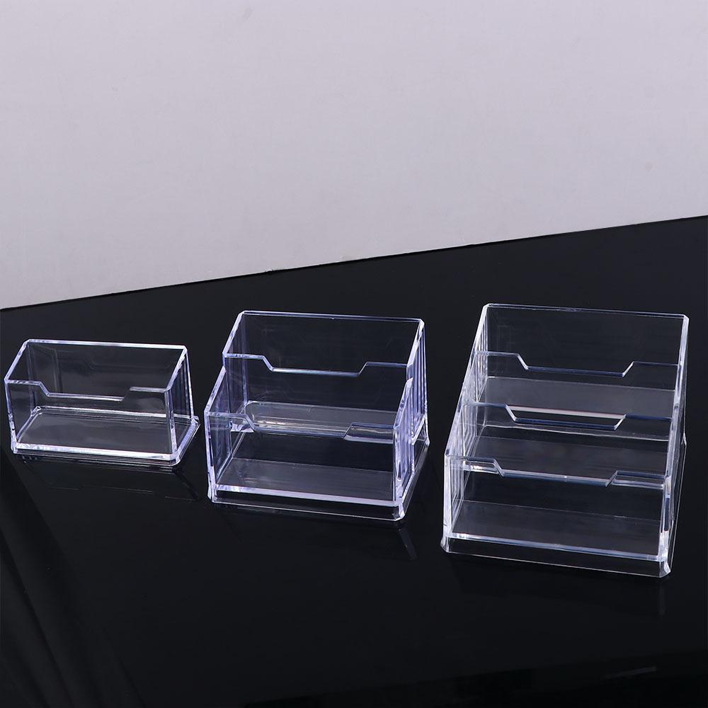 Home Office Supplies Business Card Container Cards Display Stand Card Display Shelf Name Card Rack