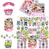 Набор декораций для вечеринки в честь дня рождения Мелоди Куроми Sanrio с шарами и топперами для торта. Прочный и веселый!