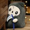 Halloween Anime Figure Plush Toys Cartoon Grim Reaper Stuffed Fluffy Doll Collection Figurine Doll