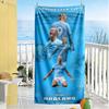 Haaland Enthusiasts Beach Towel Super Soft Microfiber Quickdry Fabric Comfortable Lightweight Suitable for Swimming, Gym, Camping, Yoga Vacation