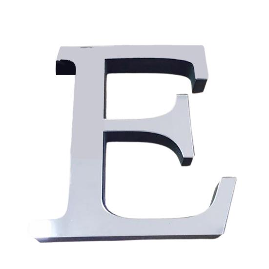 Popular Wedding English Love Letters Home Decor 3D Mirror Wall Stickers Alphabet