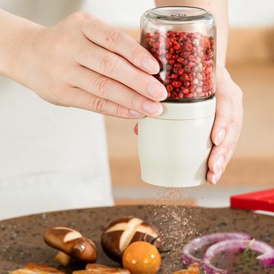 Мельница для перца с регулируемой толщиной, бытовая ручная стеклянная шлифовальная бутылка для черного перца, шлифовальная бутылка для морской соли с кунжутом